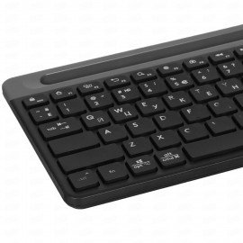 Клавиатура проводная A4TECH Fstyler FK25, USB, 103 кнопки, черная, 1530215