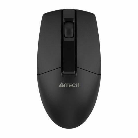 Мышь беспроводная A4TECH G3-330N, USB, 2 кнопки+1 колесо-кнопка, оптическая, черная, 1635693