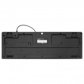 Клавиатура проводная USB, 104 клавиши, LED-подсветка, SONNEN K305, черная, 513948