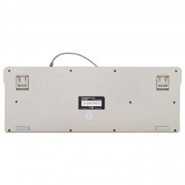 Клавиатура проводная USB, 102+98 клавиш, LED-подсветка, SONNEN K620, слоновая кость/серая, 513950