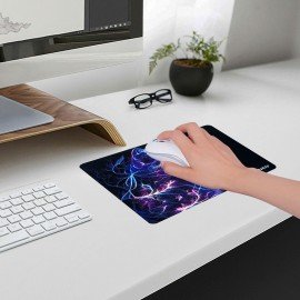 Коврик для мыши SONNEN "NEON CAT" резина+ткань, 250х200х2мм, 513956