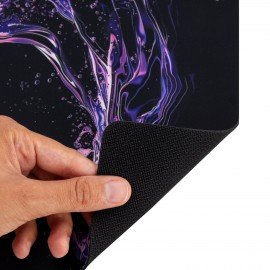 Коврик для мыши SONNEN "NEON SPLASH" резина+ткань, 250х200х2мм, 513957