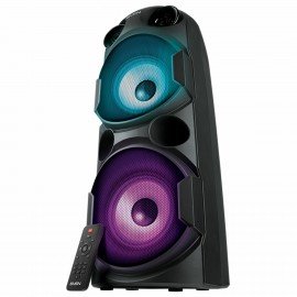 Колонка портативная SVEN PS-750, 80 Вт, TWS, Bluetooth, FM, USB, microSD, LED-дисп, черная, SV-019617