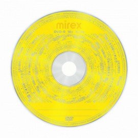 Диск DVD-R MIREX, 4,7 ГБ 16x Slim Case, 1 штука, UL130003A1S