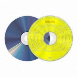 Диски DVD-R MIREX, 4,7 ГБ 16x Slim Case, КОМПЛЕКТ 5 шт, UL130003A1F