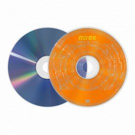 Диск DVD+R (плюс) MIREX, 4,7 ГБ 16x Slim Case, 1 штука, UL130013A1S