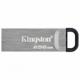 Флеш-диск 256 GB KINGSTON DataTraveler Kyson, разъем USB 3.2, серебряный, DTKN/256GB