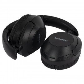 Наушники беспроводные полноразмерные складные раздвижные, CROMEX HP-043B, bluetooth 5.4, 514119