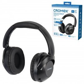 Наушники беспроводные полноразмерные складные раздвижные, CROMEX HP-043B, bluetooth 5.4, 514119