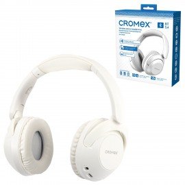 Наушники беспроводные полноразмерные складные раздвижные, CROMEX HP-043W, bluetooth 5.4, 514120