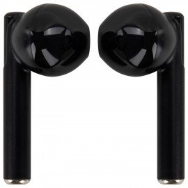 Наушники беспроводные TWS вкладыши с микрофоном, SONNEN EP-BH10B, bluetooth 5.3, черные, 514122