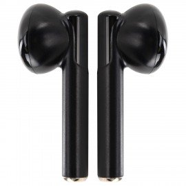 Наушники беспроводные TWS вкладыши с микрофоном, SONNEN EP-BH10B, bluetooth 5.3, черные, 514122