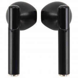 Наушники беспроводные TWS вкладыши с микрофоном, SONNEN EP-BH10B, bluetooth 5.3, черные, 514122