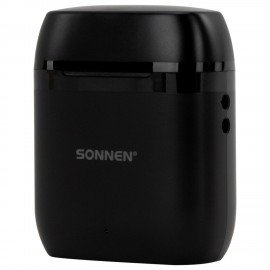 Наушники беспроводные TWS вкладыши с микрофоном, SONNEN EP-BH10B, bluetooth 5.3, черные, 514122