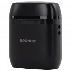 Наушники беспроводные TWS вкладыши с микрофоном, SONNEN EP-BH10B, bluetooth 5.3, черные, 514122