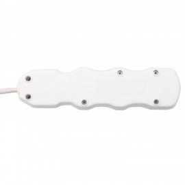 Удлинитель У10-003 3 розетки, с заземлением, 10 А, 3 м, белый, 6696