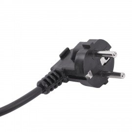 Удлинитель У10-004 4 розетки, с заземлением, 10 А, 3 м, черный, 6882