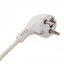 Удлинитель У10-004 4 розетки, с заземлением, 10 А, 5 м, белый, 8695