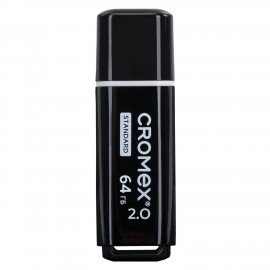 Флеш-диск 64GB CROMEX Standard USB 2.0, черный, 514160
