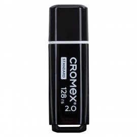 Флеш-диск 128GB CROMEX Standard USB 2.0, черный, 514161