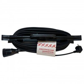 Удлинитель на рамке РС16, 1 розетка без заземления, КГ 2*1,5мм2, 10м, 16А, медь, морозостойкий 78721, 151