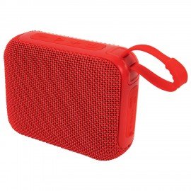 Колонка портативная KAIGO BS100, 5 Вт, Bluetooth, USB, Micro SD, TWS, FM, красная, 514220