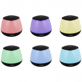 Колонка портативная KAIGO GE-3058, 3 Вт, Bluetooth, Micro SD, RGB, 514222