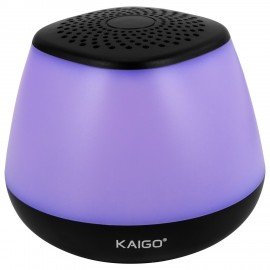 Колонка портативная KAIGO GE-3058, 3 Вт, Bluetooth, Micro SD, RGB, 514222