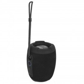 Колонка портативная KAIGO BT10T, 10 Вт, Bluetooth, USB, Micro SD, AUX, RGB, TWS, IPX7, черная, 514224