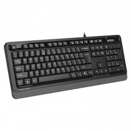 Клавиатура проводная A4TECH Fstyler FKS10, USB, 104 кнопки, черная, 1530187