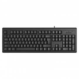 Клавиатура проводная A4TECH KR-83, USB, 104 кнопки, черная, 533406