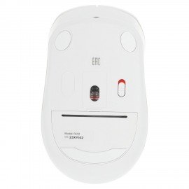 Мышь беспроводная с бесшумным кликом A4TECH Fstyler FG10, USB, 4 кнопки, оптическая, белая, 1147569