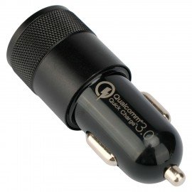 Зарядное устройство автомобильное CABLEXPERT 38Вт, 3А, QC3.0/PD, 1хUSB, 1хType-C, MP3A-UC-CAR24