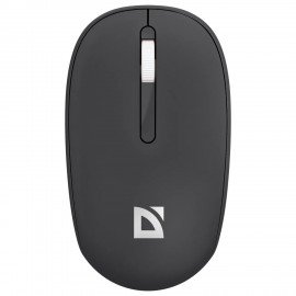 Мышь беспроводная DEFENDER Smart MM-396, 1600 dpi, 2кнопки+1колесо-кнопка, оптическая, черная, 52396