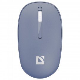 Мышь беспроводная DEFENDER Smart MM-396, 1600 dpi, 2кнопки+1колесо-кнопка, оптическая, синяя, 52397
