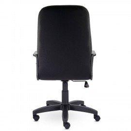 Кресло офисное "Менеджер", ткань, монолитный каркас, черное С-11, В-14