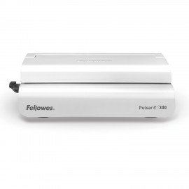 Переплетная машина для пластиковой пружины FELLOWES "PULSAR-Е", электрическая, пробивает 15 л., сшивает до 300 л., FS-5620701