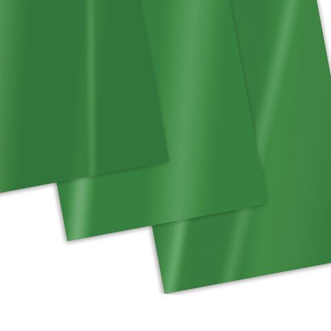 Обложки картонные для переплета, А4, КОМПЛЕКТ 100 шт., глянцевые, 250 г/м2, зеленые, BRAUBERG, 530954