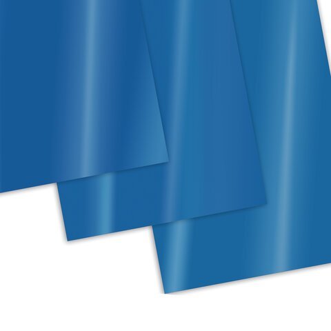 Обложки картонные для переплета, А4, КОМПЛЕКТ 100 шт., глянцевые, 250 г/м2, синие, BRAUBERG, 530955