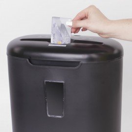 Уничтожитель (шредер) BRAUBERG S6, 3 уровень секретности, фрагменты 5х34 мм, 6 листов, корзина 16 литров, 530963