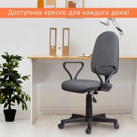 Кресло "Prestige", с подлокотниками, серое