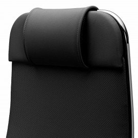 Кресло офисное МЕТТА "SAMURAI" K-1.04, экокожа, черное