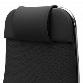 Кресло офисное МЕТТА "SAMURAI" KL-1.04, экокожа, черное