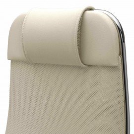 Кресло офисное МЕТТА "SAMURAI" KL-1.04, экокожа, бежевое