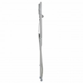 Стул складной BRABIX "Golf CF-002", серый каркас, пластик серый, 531564