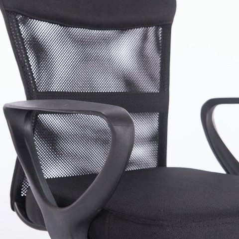Кресло подростковое КОМПАКТНОЕ BRABIX "Jet MG-315", черное, 531839