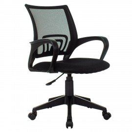Кресло BRABIX "Fly MG-396", с подлокотниками, сетка, черное, 532083