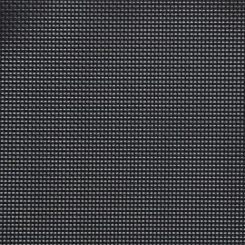 Кресло офисное МЕТТА "К-7" хром, прочная сетка, сиденье и спинка регулируемые, черное