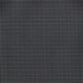 Кресло офисное МЕТТА "К-7-Т" хром, прочная сетка, сиденье и спинка регулируемые, черное