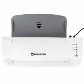 Ламинатор BRAUBERG SILVER MAX A4, толщина пленки 60-200 мкм, скорость 32 см/мин., 532624